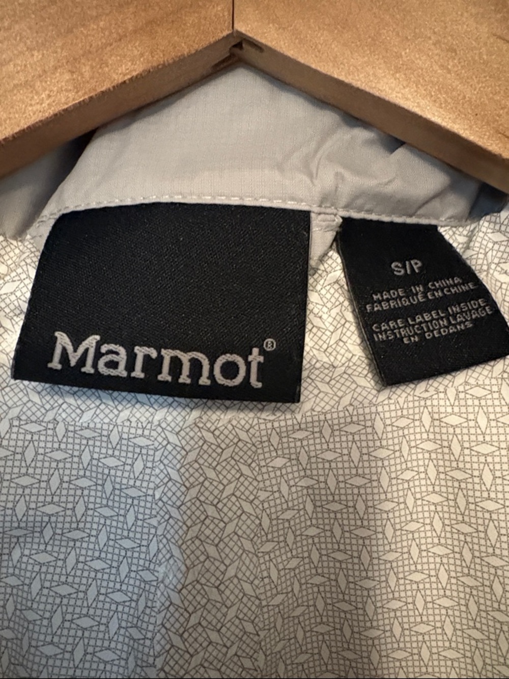 Marmot Women's Light Gray Waterproof Ski Shell Jacket - Picture 2 of 5